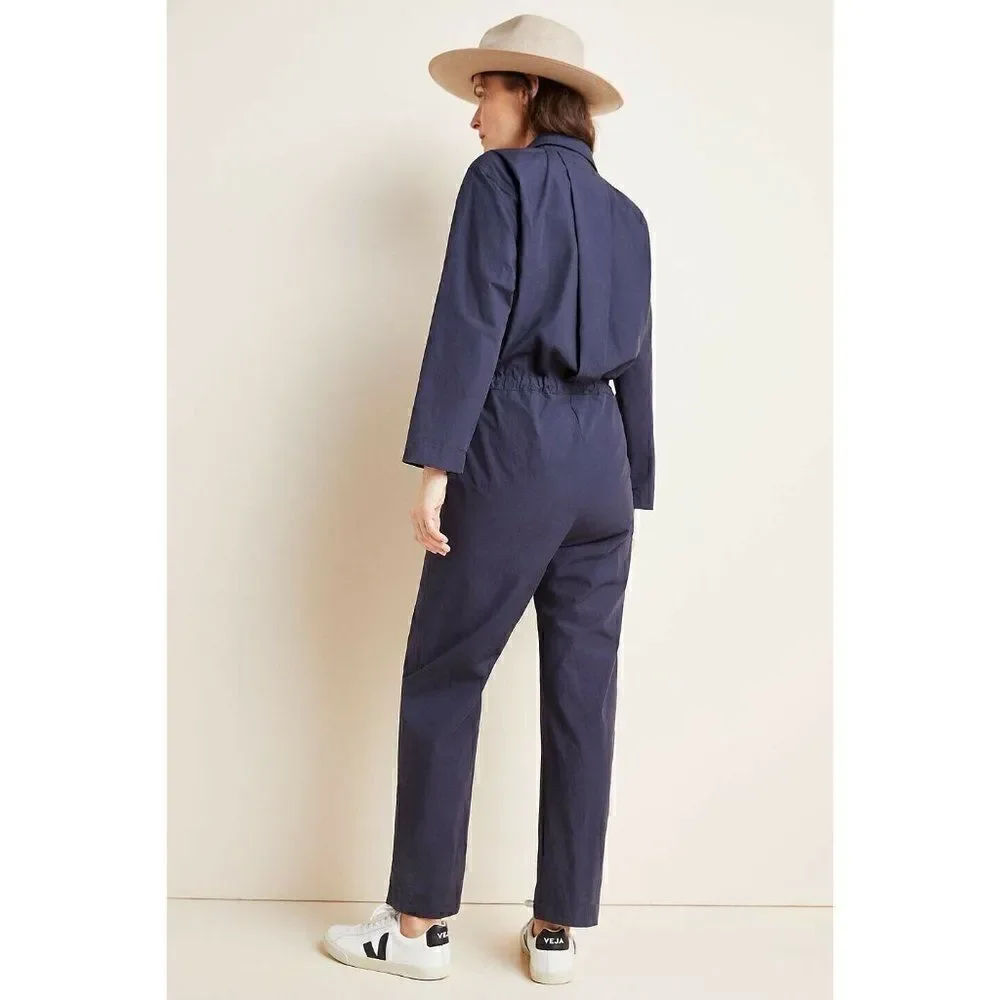 NEW ANTHROPOLOGIE X VELVET GRAHAM & SPENCER Sz S JOSEPHINE UTILITY JUMPSUIT